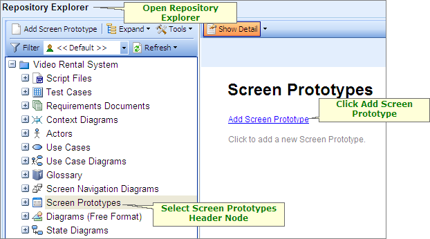 open-repository-explorer-screen-prototypes-node